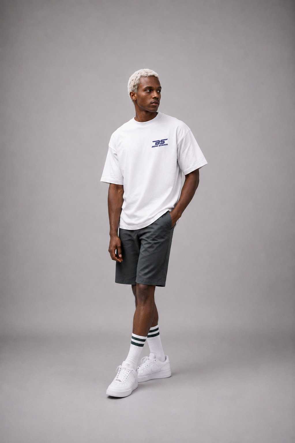 BeingStrong™ Oversized Heren T-Shirt – Premium Streetwear