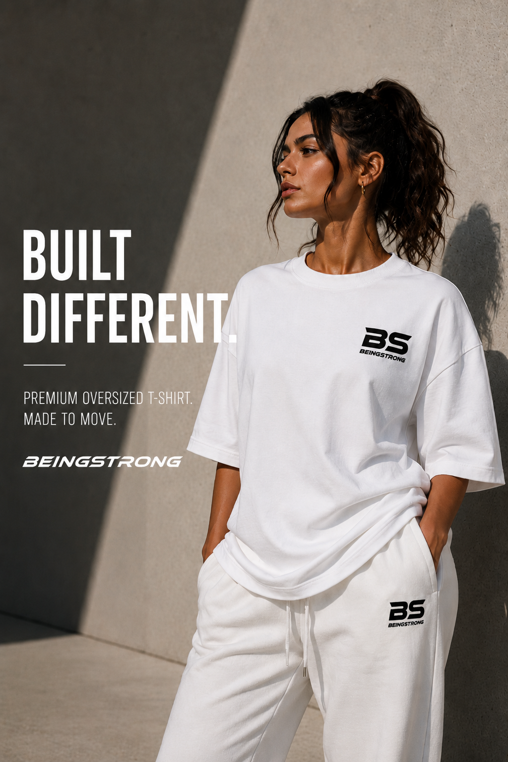 BeingStrong™ Legacy Oversized Dames T-Shirt