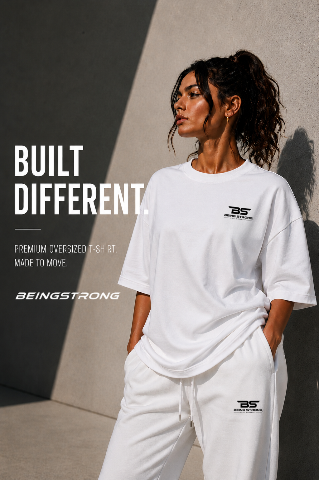 BeingStrong™ Legacy Oversized Dames T-Shirt