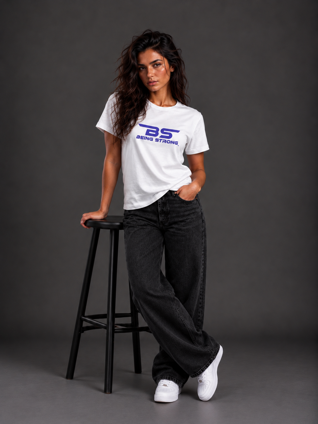 BeingStrong™ Dames Basic T-Shirt – Zacht & Comfortabel