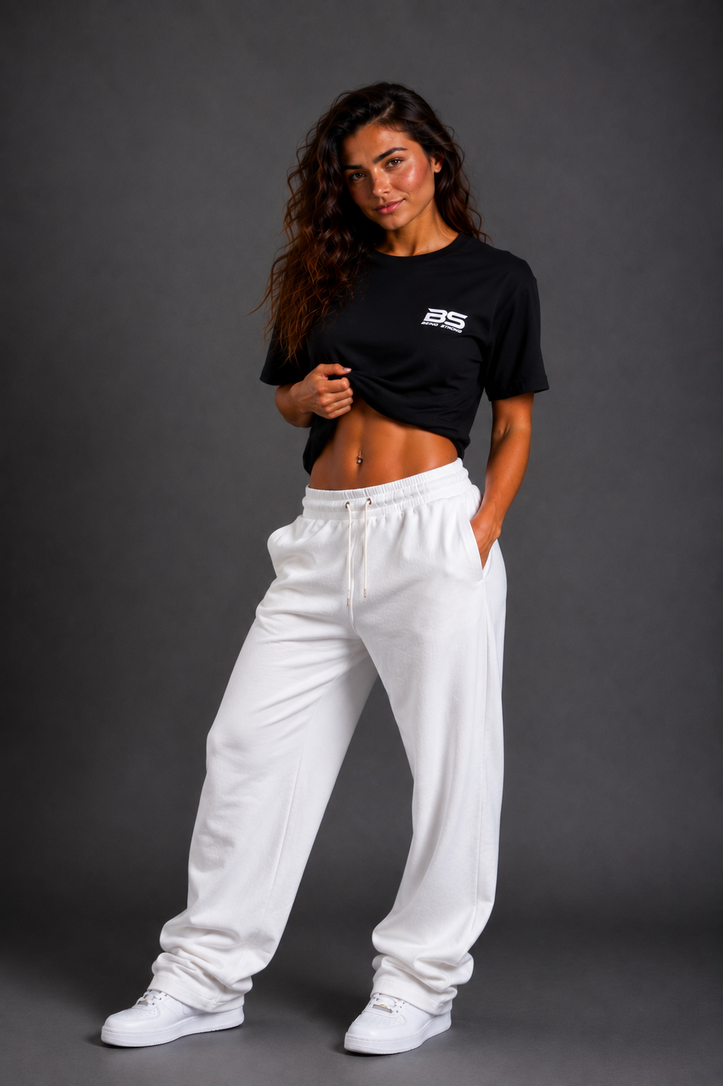 BeingStrong™ Relaxed Cropped T-shirt.