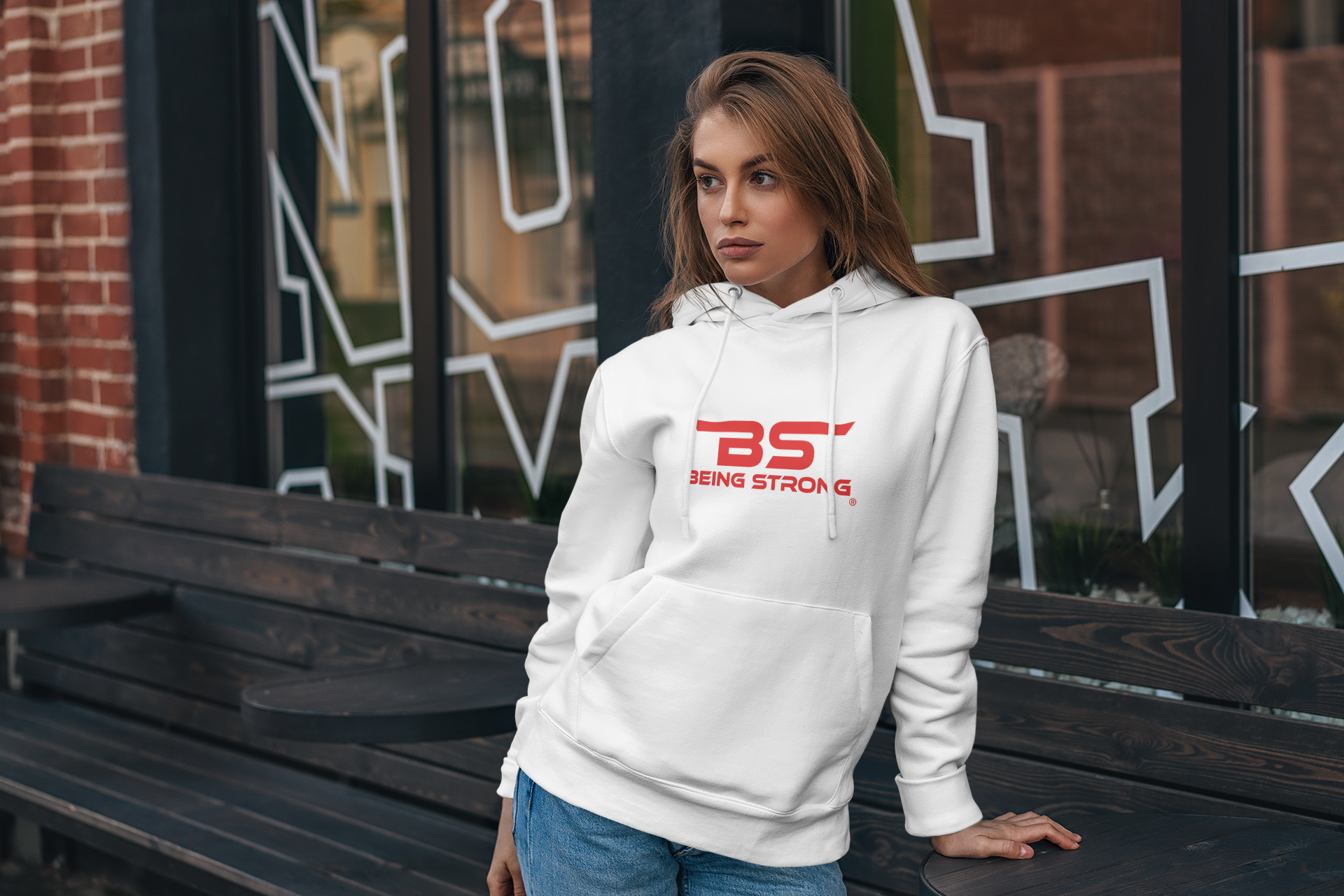 BeingStrong™ Dames Hoodie – Comfort & Stijl